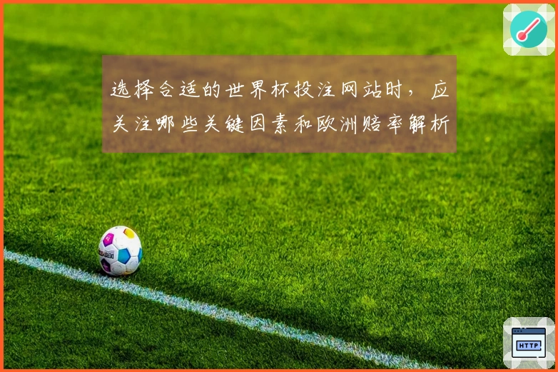 选择合适的世界杯投注网站时，应关注哪些关键因素和欧洲赔率解析？